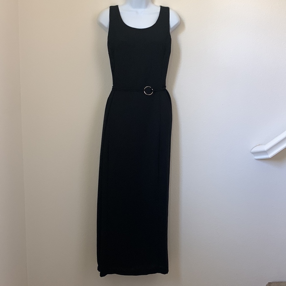 Jonathan Martin full length black dress size 11